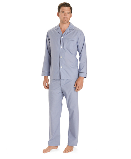 Wrinkle-Resistant Broadcloth Pajamas 