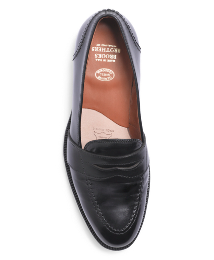 brooks brothers unlined cordovan loafer