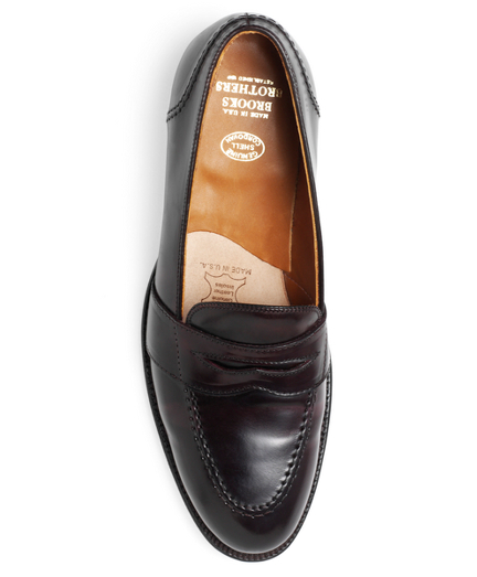 brooks brothers cordovan loafers