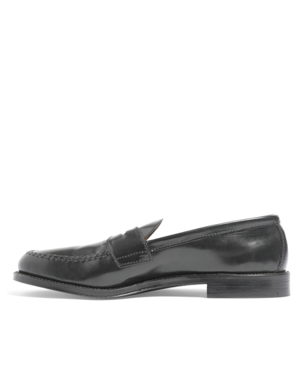 Men's Cordovan Leather Unlined Penny Loafers | Brooks Brothers