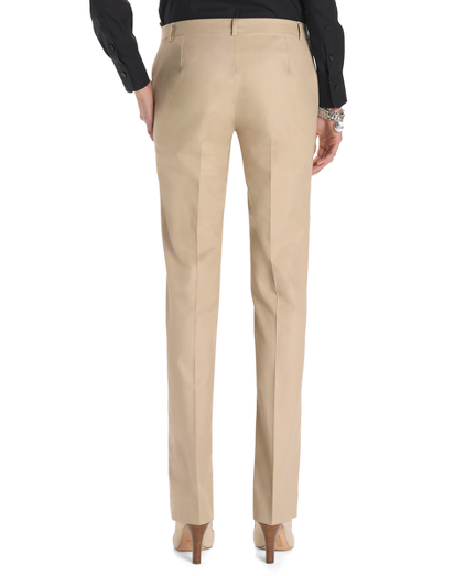 Women's Plain-Front Non-Iron Chinos | Brooks Brothers