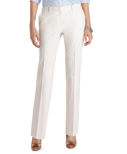 Plain-Front Non-Iron Chinos