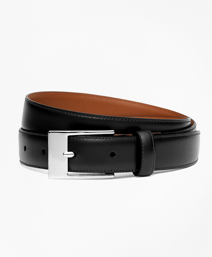 brooks brothers leather belt