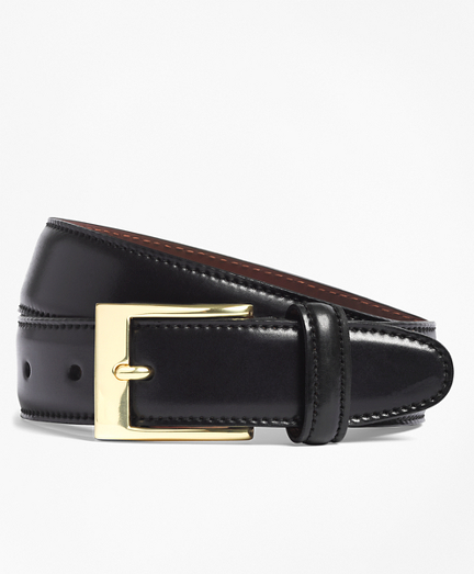 Men's Cordovan Leather Belt | Brooks 