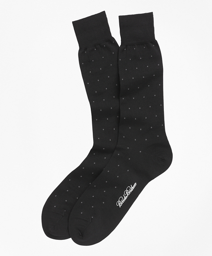 Merino Wool Big Dot Crew Socks