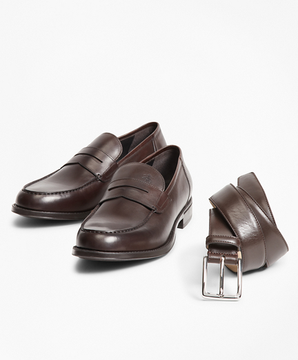 brooks brothers penny loafers