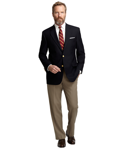 brooks brothers gabardine trousers