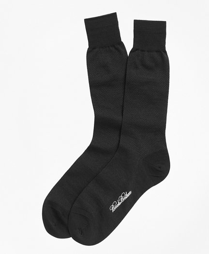 Merino Wool Mini Dot Crew Socks