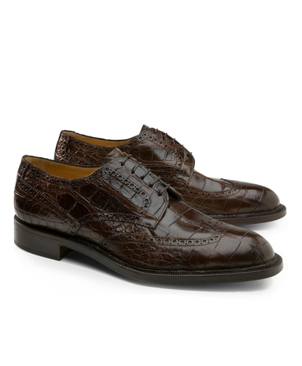 Men's Genuine American Alligator Lace 