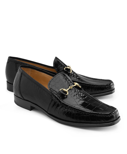 alligator loafers
