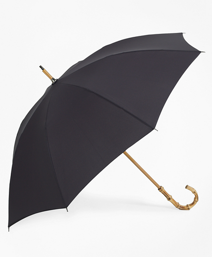 Bamboo Handle Umbrella Brooks Brothers
