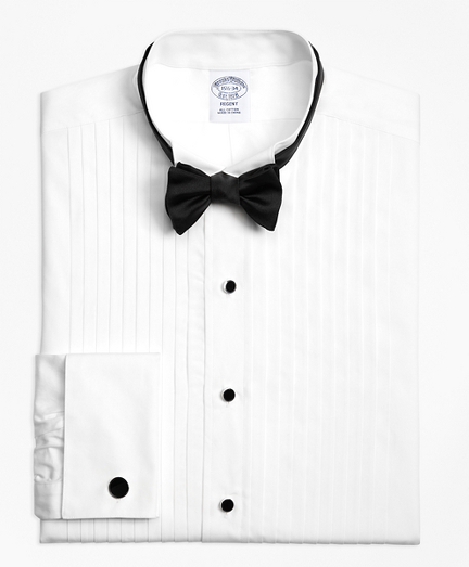 white wing collar shirt