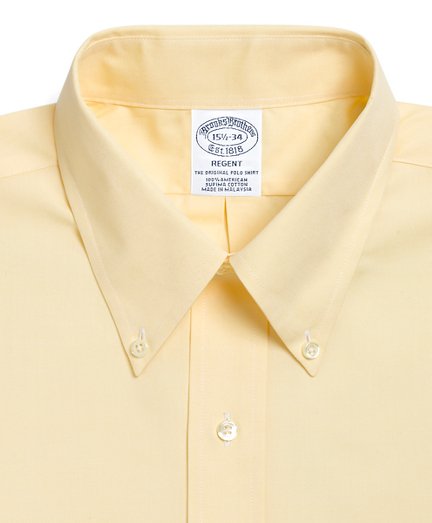 Men's Slim Fit ButtonDown Collar Dress Shirt Brooks Brothers