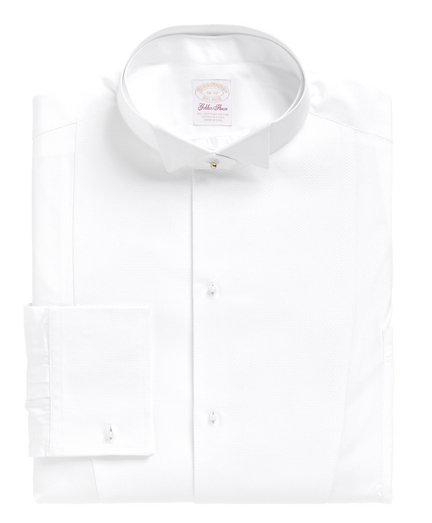 Men's Golden Fleece French Cuff Detachable Collar Tuxedo Shirt Brooks