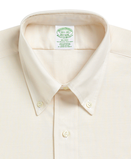 Men's ExtraSlim Fit ButtonDown Collar Dress Shirt Brooks Brothers