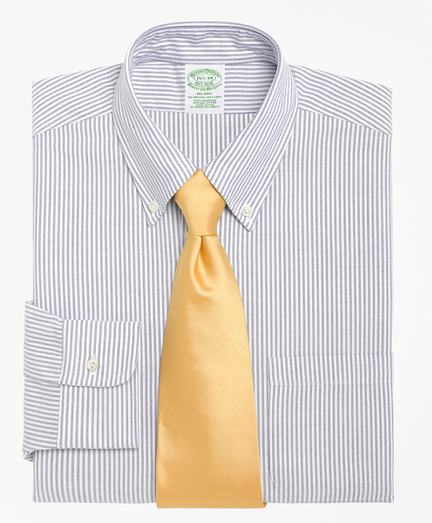 Milano Slim-Fit Dress Shirt, Stripe