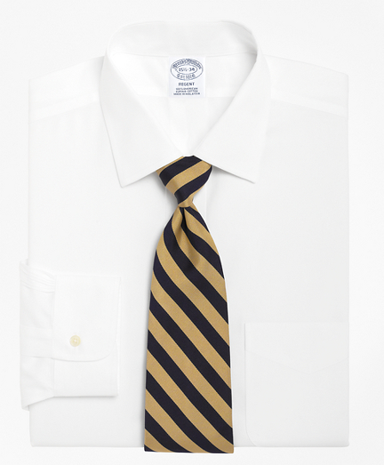 Regent Fitted Dress Shirt, Spread Collar