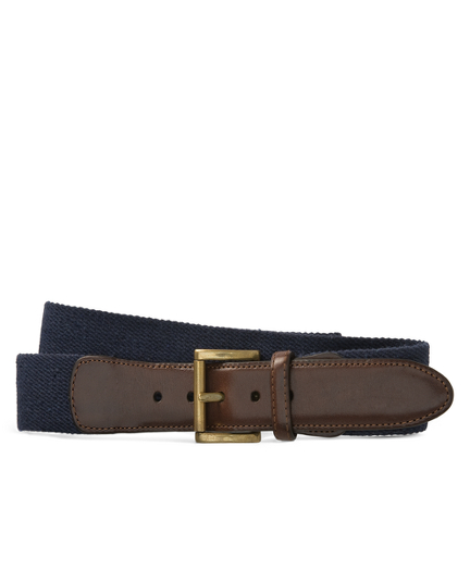 brooks brothers mens canvas belts