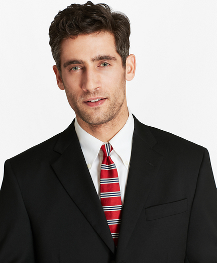 brooks brothers black suit