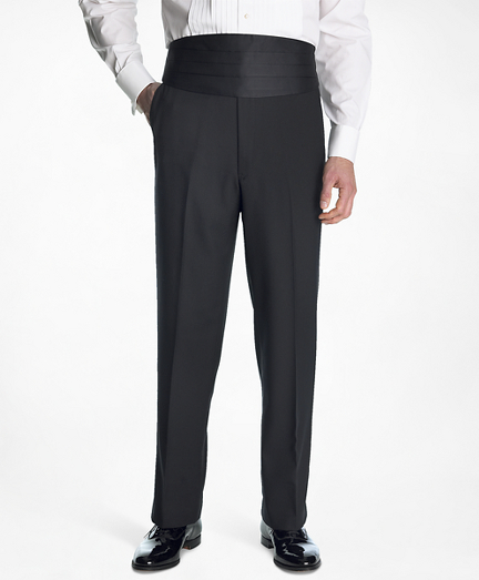 Plain-Front Tuxedo Pants | Brooks Brothers