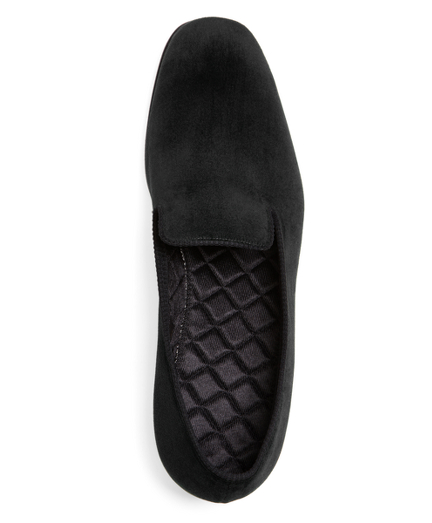 mens velvet slippers