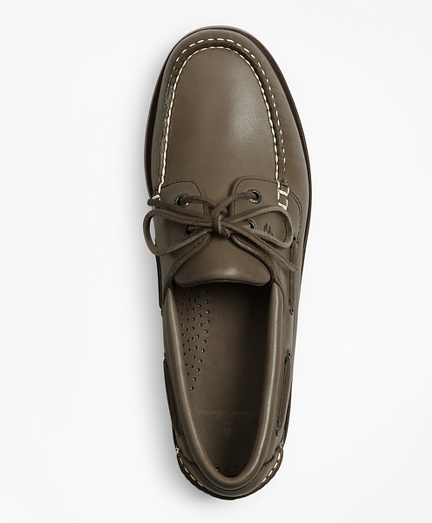 Men's Leather Tru-Moc Boat Shoes 