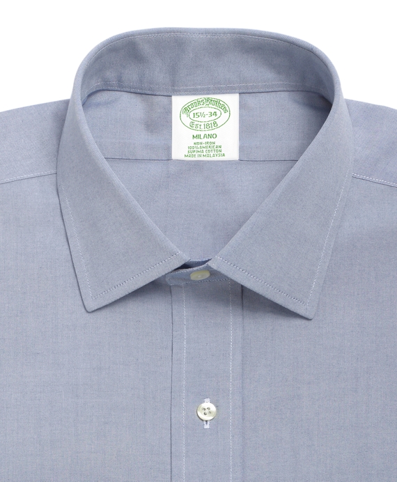 Men's Non-Iron Extra-Slim Fit Spread Collar Dress Shirt | Brooks Brothers