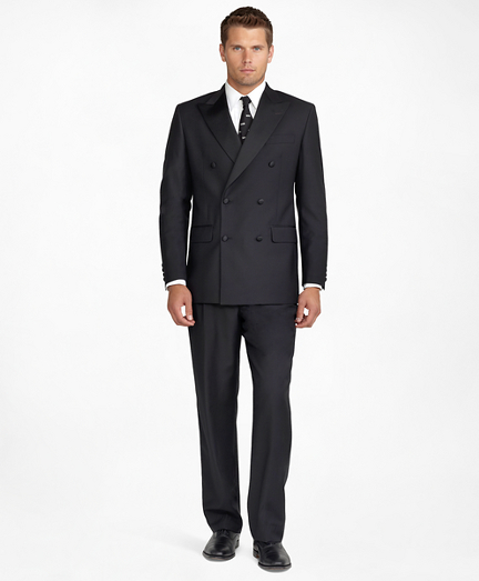 Men's Black DoubleBreasted Tuxedo Jacket Brooks Brothers