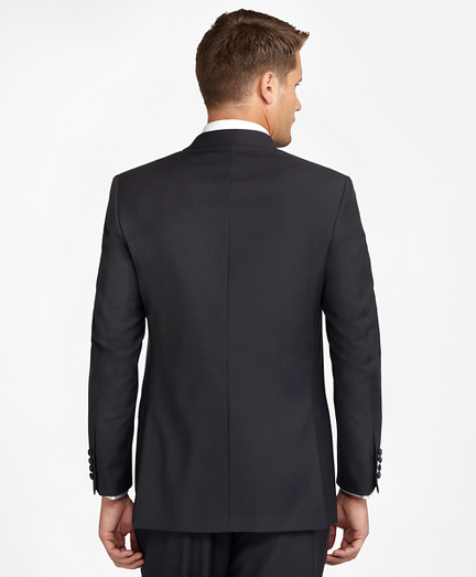 Men's Black Double-Breasted Tuxedo Jacket | Brooks Brothers