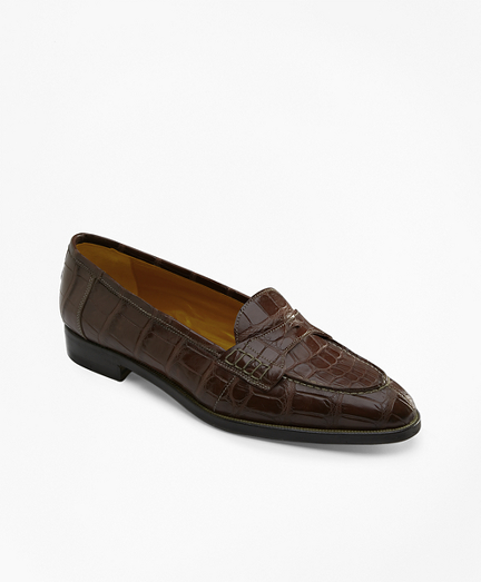 Women�s Alligator Loafers Brooks Brothers