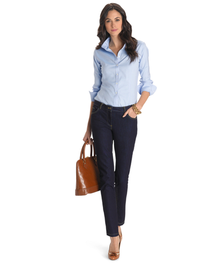 non collared shirt
