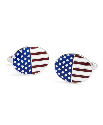 American Flag Cuff Links Brooks Brothers