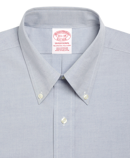 button collar dress shirt