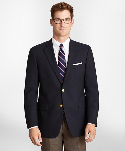 brooks brothers blazer gold buttons