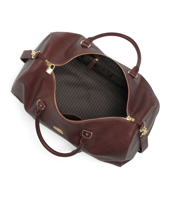Football Leather Duffel Bag | Brooks Brothers