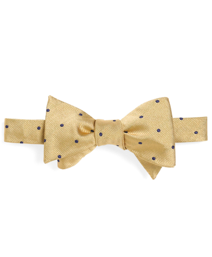 Men's Dotted Silk Bow Tie Brooks Brothers