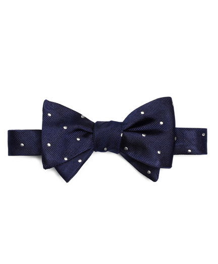 Men's Dotted Silk Bow Tie Brooks Brothers