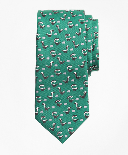 Boys Skunk Print Tie