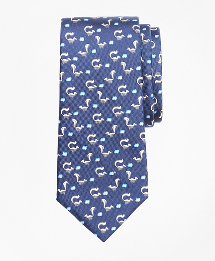 Boys Skunk Print Tie