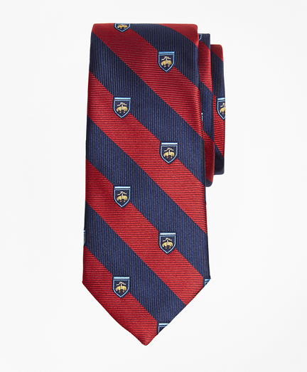 Boys Rugby Fleece Print Tie