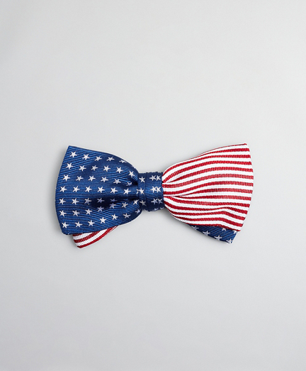 Boys Stars and Stripes Pre-Tied Bow Tie