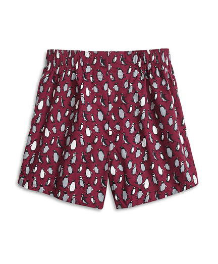Boys Penguin Print Boxers
