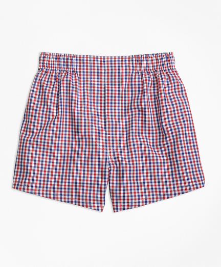 Micro Check Boxers