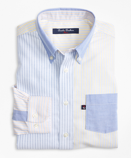 Boys Non-Iron Supima&reg; Cotton Oxford Fun Shirt