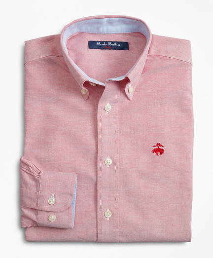 Boys Non-Iron Cotton Oxford Sport Shirt