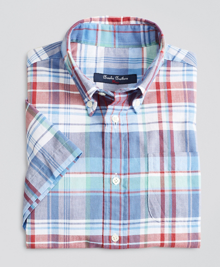 brooks brothers short sleeve shirts