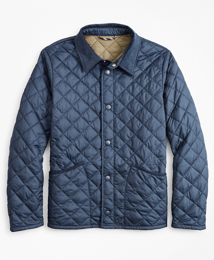 Boys Quilted Jacket Brooks Brothers