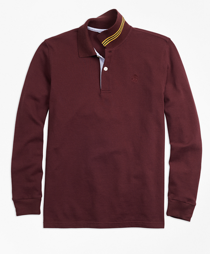 brooks brothers long sleeve polo shirts