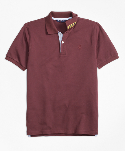 Boys Short-Sleeve Cotton Pique Polo Shirt