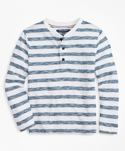 Boys Stripe Henley